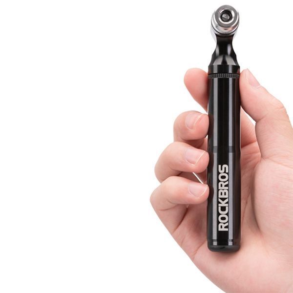 Насос / помпа портативний ROCKBROS JG-PB-11 130PSI/9bar Чорний RB-JG-PB-11-2877 фото