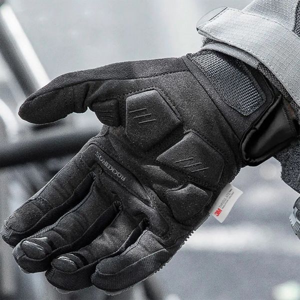 Перчатки полнопалые защитные ROCKBROS S210 Черный с серым Размер: XL RB-S210-4109 фото