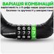 Замок кодовый тросовый велосипедный ROCKBROS WD3212 Черный RB-WD3212-5965 фото 5