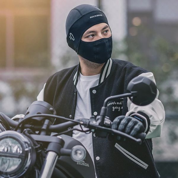 Балаклава летняя маска на лицо баф для велосипеда под шлем ROCKBROS LF8464 Черный RB-LF8464-5568 фото