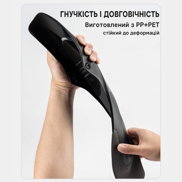 Швидкрознімне заднє велосипедне крило ROCKBROS DNB653 Чорний  RB-DNB653-5124 фото