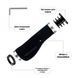Грипсы анатомические ROCKBROS CMFT-SA5 Черные RB-CMFT-SA5-4807 фото 3