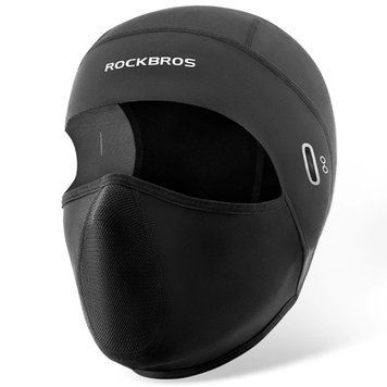 copy_Балаклава зимня маска на лице баф для велосипеда під шолом ROCKBROS LF8461 Чорний RB-LF70670-5599 фото