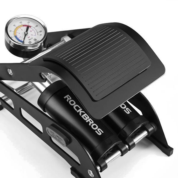 Насос / помпа ножний ROCKBROS FP4411 160 psi / 11 бар RB-FP4411LB-4017 фото