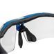 Спортивні окуляри ROCKBROS Original Polarized з 1 лінзою UV400 велосипедні Чорний з синім RB-10007L-1360 фото 6