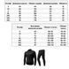 Спортивний костюм кофта та штани 2 в 1 ROCKBROS ZH-YP005 розмір 2XL Чорний RB-ZH-YP005-5150 фото 9