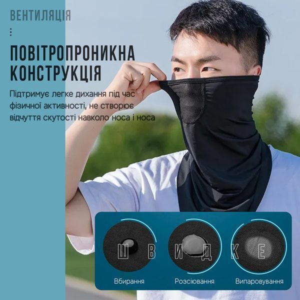Многофункциональный баф ROCKBROS LF7747 Лето Темно-сер RB-LF7747-5564 фото