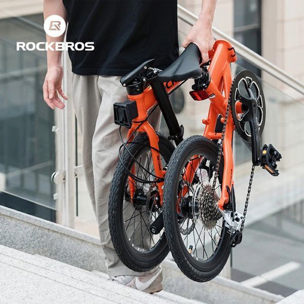 Велосипед складаний ROCKBROS ACS-16M | на 9-швидкісній трансмісії SRAM X4/X5 | алюмінієвий | Помаранчевий RB-ACS16M-5273 фото