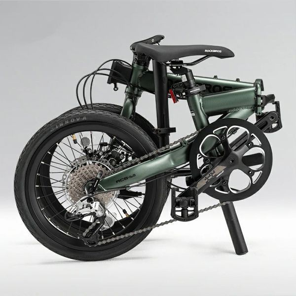 Велосипед складаний ROCKBROS ACS-16M | на 9-швидкісній трансмісії SRAM X4/X5 | алюмінієвий | Помаранчевий RB-ACS16M-5273 фото