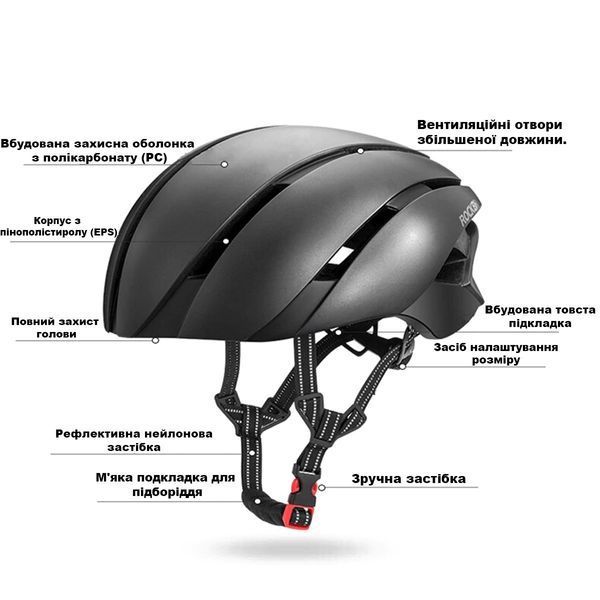 Вело шолом ROCKBROS LK1 (57-62 см) In-Mold Фіолетовий RB-LK-1-3886 фото