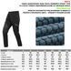Мото штаны утепленные для спорта ROCKBROS LKK1550 размер M Черный RB-LKK1550-5749 фото 3