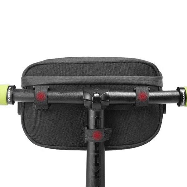 Велосумка на кермо велкро для телефона до 6" ROCKBROS B27 Чорний RB-B27-2343 фото