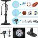 Насос / помпа ножной ROCKBROS AIR9 160 psi / 11 бар Черный RB-42511-4061 фото 2