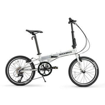 Велосипед складной ROCKBROS MBS-20E | на 8-скоростной трансмиссии Shimano | алюминиевый | Серебристый RB-MBS20E-5274 фото