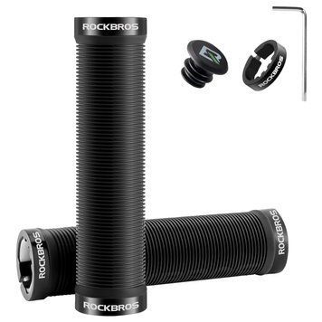Грипсы ручки для руля велосипеда с барендами ROCKBROS BT7123 Черный RB-BT7123-5967 фото