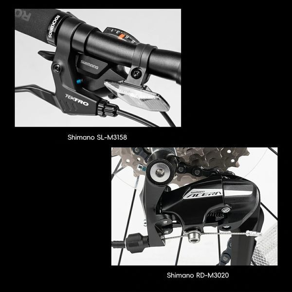 Велосипед складной ROCKBROS MBS-20E | на 8-скоростной трансмиссии Shimano | алюминиевый | Серебристый RB-MBS20E-5274 фото