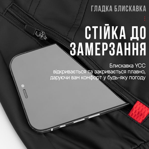 Зимові штани для велосипедистів ROCKBROS | BCT20 розмір 4XL Чорний RB-BCT20-5803 фото