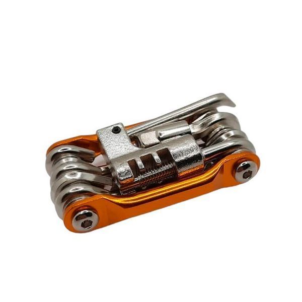 Велосипедний ключ мультитул ROCKBROS KWGJ-10 Gold RB-KWGJ-10-1196 фото
