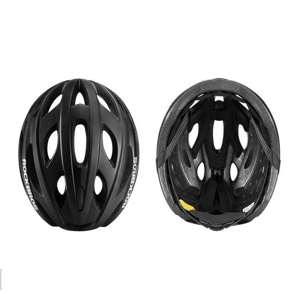 Вело шлем с магнитным визором ROCKBROS TT16 (57-62 см) In-Mold Черный RB-TT-16-3890 фото