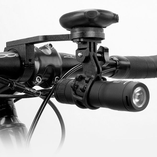 Кріплення телескопічне Garmin Bryton Cateye для ліхтариків та GoPro універсальне ROCKBROS 2547113 Чорний RB-2547113-4930 фото