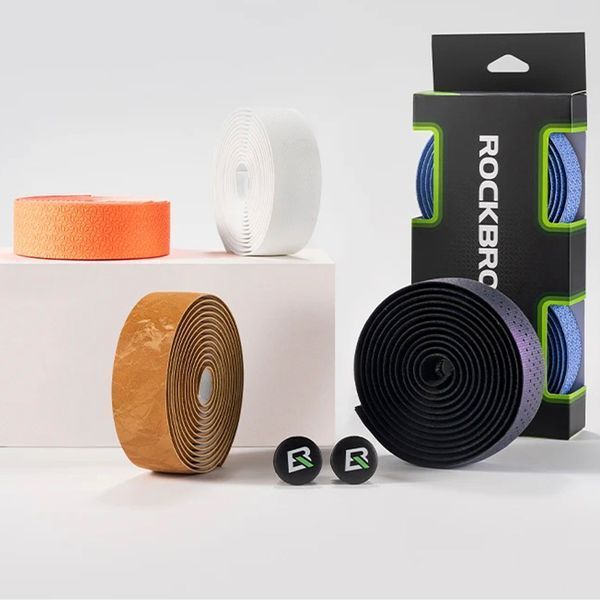 Обмотка руля для велосипеда ROCKBROS PXL04 Черный с синим RB-PXL04-5970 фото