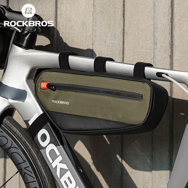 Вело сумка под раму велосипеда ROCKBROS CB916 Зеленая RB-CB916-6528 фото