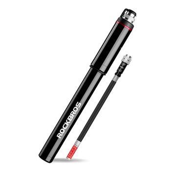 Насос/помпа с манометром портативный ROCKBROS SMART-B 150psi/10,3bar Черный RB-SMART-B-2878 фото