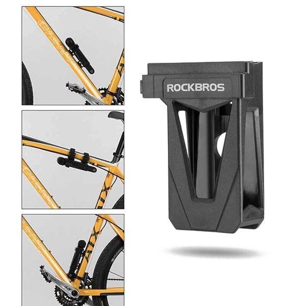 Замок сегментний кодовий на велосипед ROCKBROS LFCXR0085 Чорний RB-LFCXR0085-2802 фото