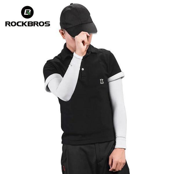 Спортивні велосипедні нарукавники ROCKBROS XT9002 Білий RB-XT9002-4149 фото