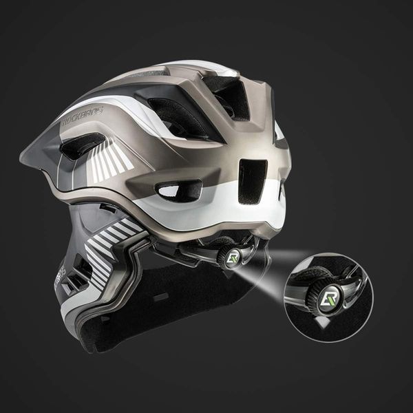 Детский вело шлем ROCKBROS TT32S (48-54 см) In-Mold Серый RB-TT-32S-3874 фото