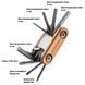 Деревянный мультитул 8 в 1 велосипедный ROCKBROS KIT45 Коричневый RB-WD-KIT45-4835 фото 2