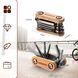 Деревянный мультитул 8 в 1 велосипедный ROCKBROS KIT45 Коричневый RB-WD-KIT45-4835 фото 3