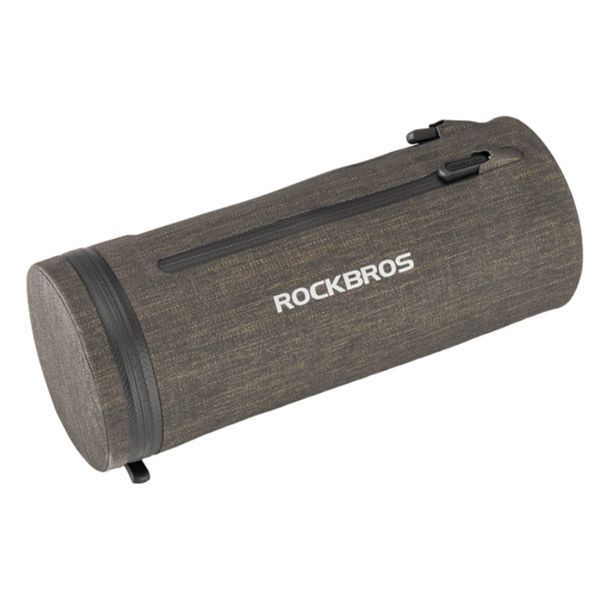 Універсальна велосумка на кермо / під сідло / під раму / на раму велкро ROCKBROS AS-051 Коричневий RB-AS-051-2736 фото