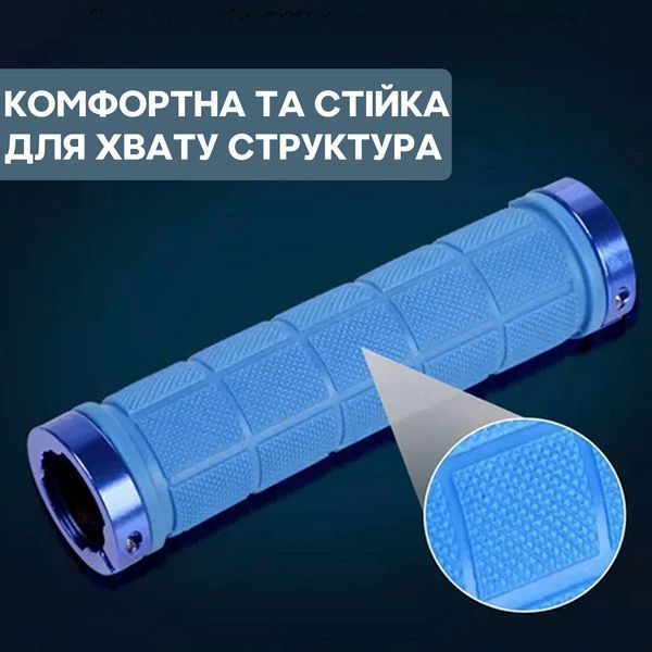 Грипсы ручки для руля велосипеда с барендами ROCKBROS BT1011 Черный RB-BT1011-6634 фото