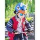 Детский вело шлем ROCKBROS TTET2 (52-56 см) In-Mold Синий с оранжевым RB-TT-ET2-3887 фото 9