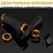 Грипсы ручки для руля велосипеда с барендами ROCKBROS BT1011 Черный RB-BT1011-6634 фото 4