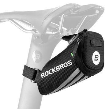 Велосипедная сумка под седло ROCKBROS C28 BK Черный RB-C28-2200 фото