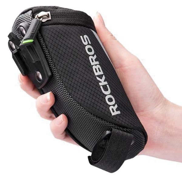 Велосипедна сумка під сідло ROCKBROS C28 BK Чорний RB-C28-2200 фото