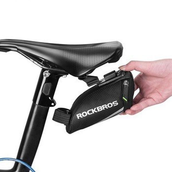 Велосипедна сумка під сідло ROCKBROS C28 BK Чорний RB-C28-2200 фото