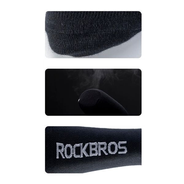 Спортивные велосипедные носки ROCKBROS BL-CK размер 39-42 Черные RB-BL-CK-4851 фото
