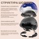 Детский вело шлем с визором ROCKBROS HK602 48-55 см In-Mold Бежево-розовый RB-HK602-6003 фото 2