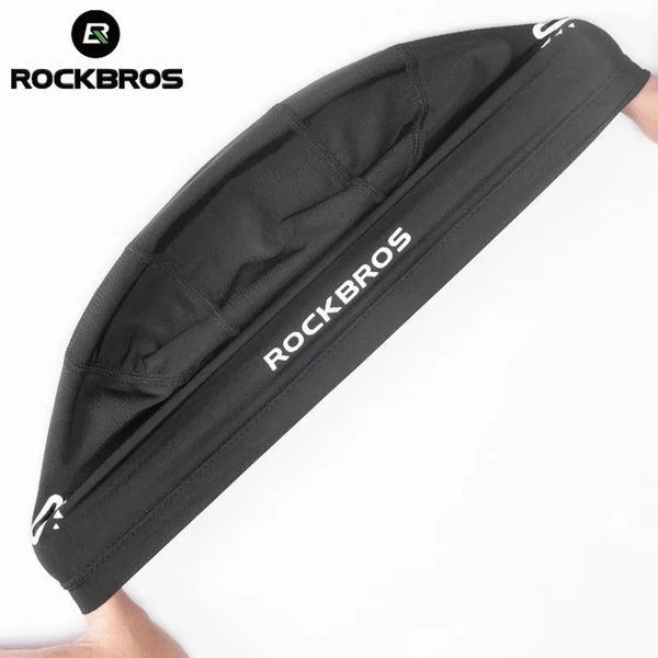Спортивная шапка/подшлемник с отверстиями для очков ROCKBROS YPP037 54-72 см Черный RB-YPP037-3919 фото