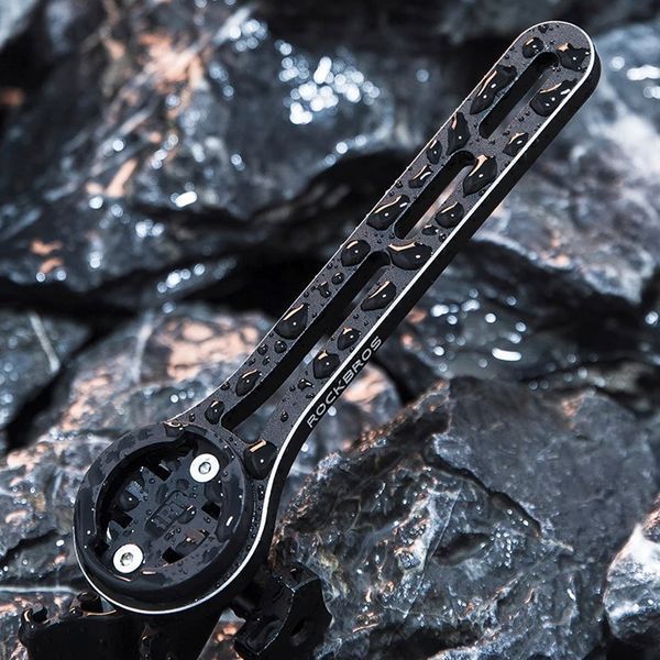 Універсальне кріплення Garmin Bryton Cateye та для ліхтариків й GoPro ROCKBROS FKN01 Чорний RB-FKN01-4931 фото
