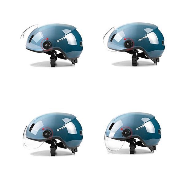 Вело шлем ROCKBROS MT-095 (58-62 см) In-Mold Голубой RB-MT-095-3859 фото