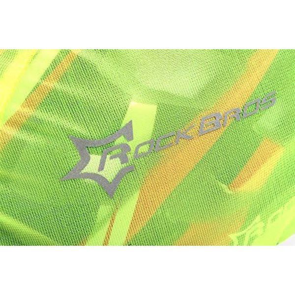 Велошлемник / чехол / кавер на велошлем влагозащитный ROCKBROS 20001 Салатовый RB-20001GN-3974 фото