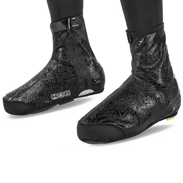 Водостійкі велобахіли / захист для взуття ROCKBROS LF1081 розмір 45-49 Чорні RB-LF1081-3986 фото