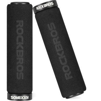 Грипсы / ручки руля ROCKBROS BT1001 Черные с черными замками RB-BT1001-2821 фото