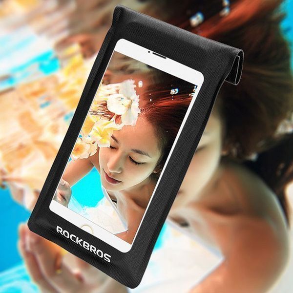 Велосипедна сумка на раму ROCKBROS AS-006 BK Чорний RB-AS-006-1312 фото