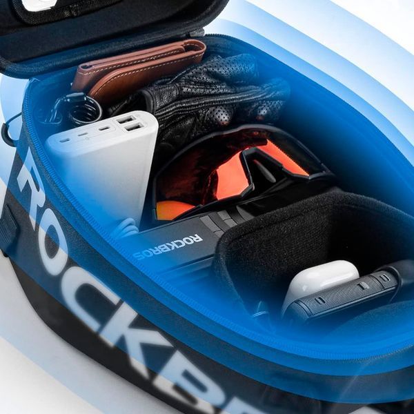 Мото сумка на паливний бак мотоцикла з відділенням для телефона до 7" ROCKBROS AL-NF4 Чорна RB-AL-NF4-4696 фото