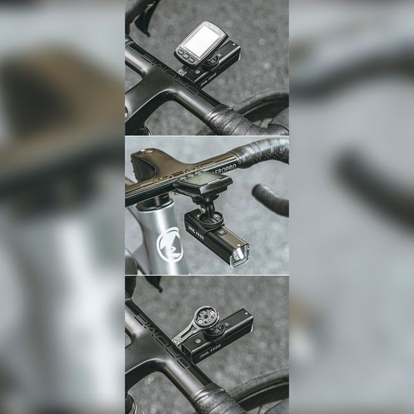 Универсальное крепление Garmin Wahoo Bryton и для фонариков и GoPro ROCKBROS FKALL Черный RB-FKALL-4926 фото